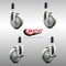 Service Caster 4 Inch 316SS Gray Poly Swivel 1 Inch Expanding Stem Caster Brake SCC, 2PK SCC-SS316EX20S414-PPUB-2-TLB-2-1 - alternate 5